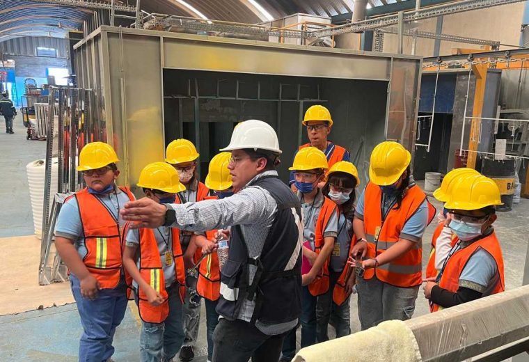 Visita del Centro Educativo a las instalaciones de Diemsa MR