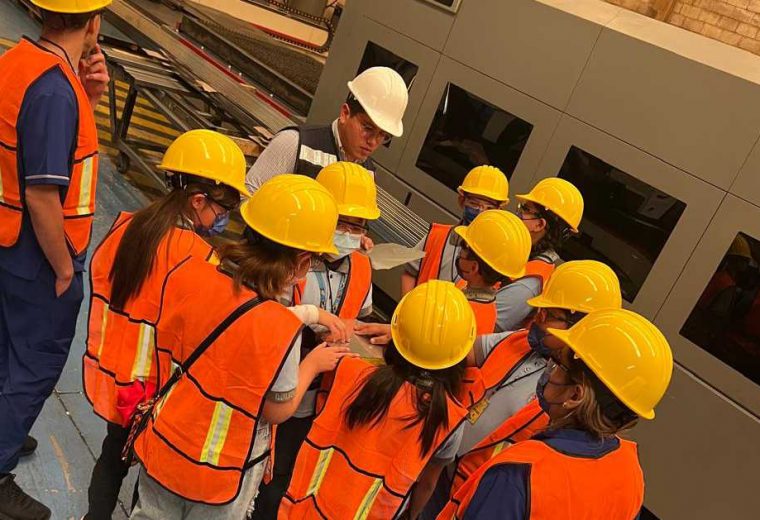 Visita del Centro Educativo a las instalaciones de Diemsa MR