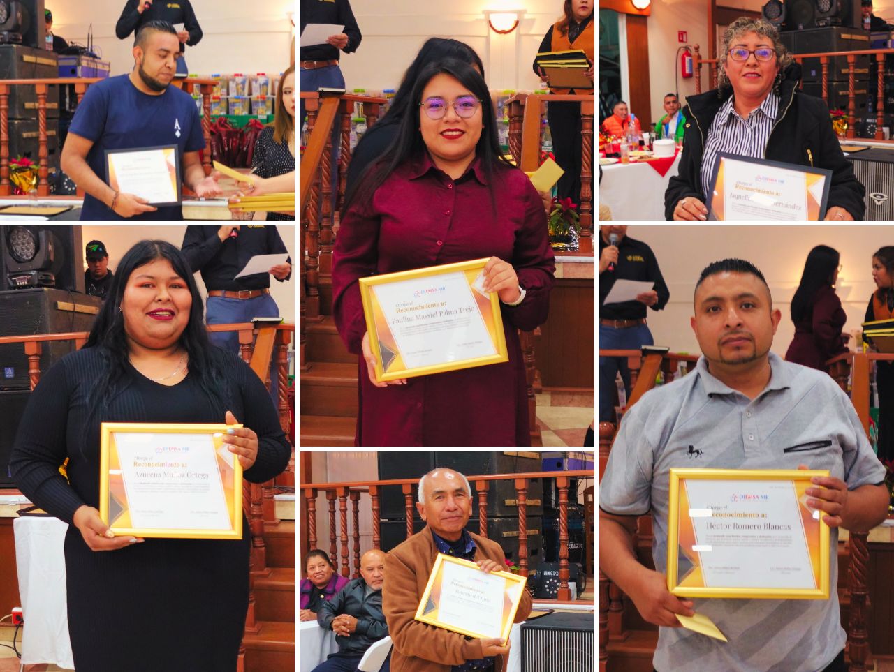 Reconocimiento a todos nuestros colaboradores DIEMSA MR.